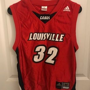 Kids Louisville basketball jersey size medium